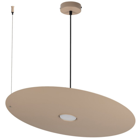 NOWOŚĆ MLP2918 Lampa wisząca PIATTO Taupe 1xGX53 fi 550mm Milagro