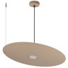 NOWOŚĆ MLP2918 Lampa wisząca PIATTO Taupe 1xGX53 fi 550mm Milagro