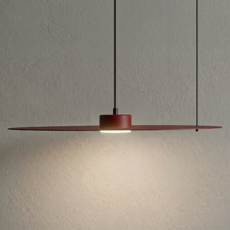 NOWOŚĆ MLP2919 Lampa wisząca PIATTO Burgund 1xGX53 fi 550mm Milagro