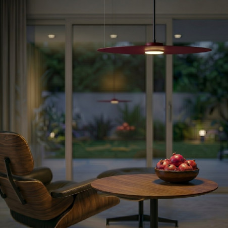 NOWOŚĆ MLP2919 Lampa wisząca PIATTO Burgund 1xGX53 fi 550mm Milagro