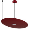 NOWOŚĆ MLP2919 Lampa wisząca PIATTO Burgund 1xGX53 fi 550mm Milagro
