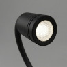 NOWOŚĆ ML2887 Lampa nocna z półką Shelf Led 4W+5W+2W prawa Czarny Milagro
