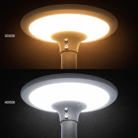 NOWOŚĆ EKO2777 Lampa Solarna Patio 20W 2100lm 3000/4000K 40cm Milagro