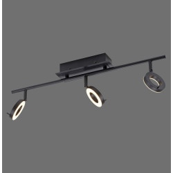 NOWOŚĆ 6785-13 SILEDA LAMPA SUFITOWA CZARNY ZUMA LINE
