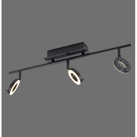 NOWOŚĆ 6785-13 SILEDA LAMPA SUFITOWA CZARNY ZUMA LINE