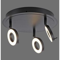 NOWOŚĆ 6788-13 SILEDA LAMPA SUFITOWA ANTRACYT ZUMA LINE