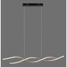 NOWOŚĆ 9142-18 POLIA LAMPA WISZĄCA CZARNY/ZŁOTY ZUMA LINE