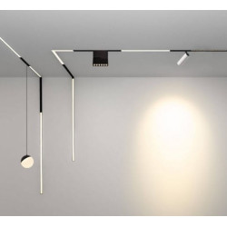 NOWOŚĆ 10011 OPRAWA 30CM 12W 3000K CZARNA ZUMA LINE