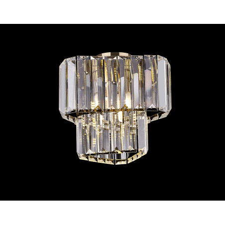 NOWOŚĆ C0496-01G-F7AC HELIOS LAMPA SUFITOWA ZŁOTA/GOLD ZUMA LINE