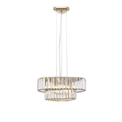 NOWOŚĆ P0496-04G-F7AC HELIOS LAMPA WISZĄCA ZŁOTA/GOLD ZUMA LINE