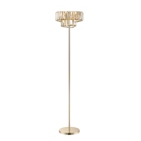 NOWOŚĆ F0496-03G-F7AC HELIOS LAMPA PODŁOGOWA ZŁOTA/GOLD ZUMA LINE
