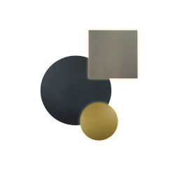 NOWOŚĆ 250069-AL BONNY KINKIET CZARNY-SREBRNY-ZŁOTY/BLACK-SILVER-GOLD ZUMA LINE