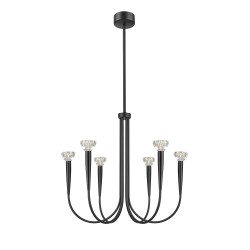 NOWOŚĆ P0603-06F-P7B1 BOSTON LAMPA WISZĄCA CZARNY MAT/MATT BLACK ZUMA LINE