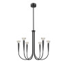 NOWOŚĆ P0603-06F-P7B1 BOSTON LAMPA WISZĄCA CZARNY MAT/MATT BLACK ZUMA LINE