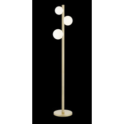 NOWOŚĆ F0574-03N-V6AA FORES LAMPA PODŁOGOWA ZŁOTY MAT/MATT GOLD ZUMA LINE
