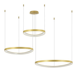NOWOŚĆ MS756090 LIRIA LAMPA WISZĄCA ZŁOTA/GOLD ZUMA LINE
