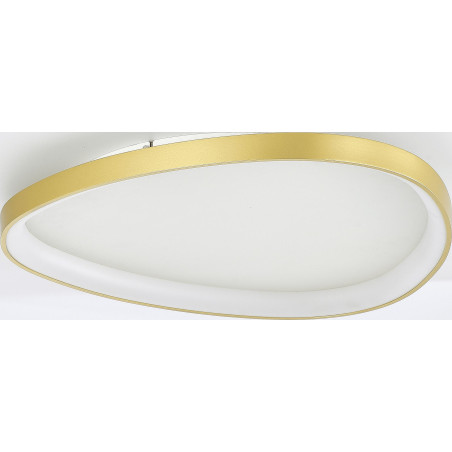 NOWOŚĆ MS756160 LIRIA LAMPA SUFITOWA ZŁOTA/GOLD ZUMA LINE
