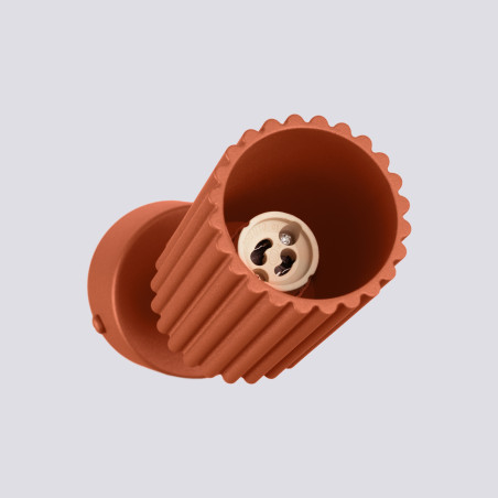 NOWOŚĆ Plafon KARBON 1 ochra czerwonaSL.1916 Sollux