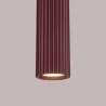 NOWOŚĆ Lampa wisząca KARBON 1 burgundSL.1918 Sollux