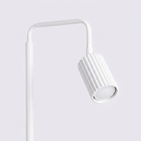 NOWOŚĆ Lampa podłogowa KARBON 1 białaSL.2013 Sollux