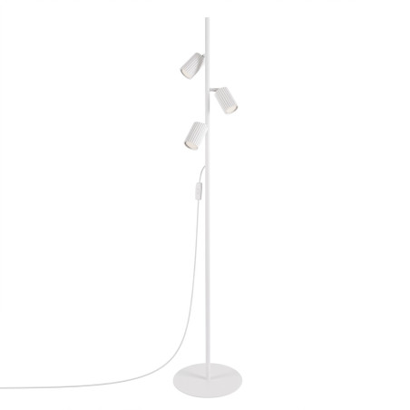 NOWOŚĆ Lampa podłogowa KARBON 3 białaSL.2014 Sollux
