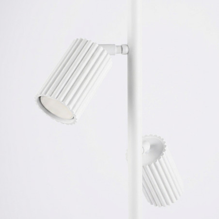 NOWOŚĆ Lampa podłogowa KARBON 3 białaSL.2014 Sollux