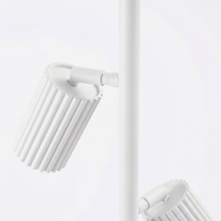 NOWOŚĆ Lampa podłogowa KARBON 3 białaSL.2014 Sollux