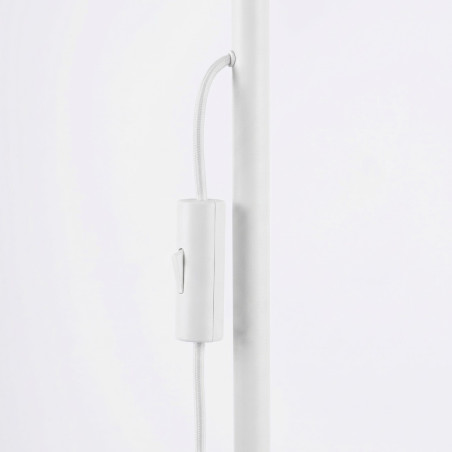 NOWOŚĆ Lampa podłogowa KARBON 3 białaSL.2014 Sollux