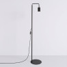NOWOŚĆ Lampa podłogowa KARBON 1 czarnaSL.2015 Sollux