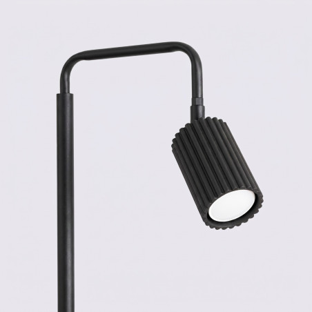 NOWOŚĆ Lampa podłogowa KARBON 1 czarnaSL.2015 Sollux