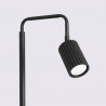 NOWOŚĆ Lampa podłogowa KARBON 1 czarnaSL.2015 Sollux