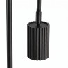 NOWOŚĆ Lampa podłogowa KARBON 1 czarnaSL.2015 Sollux