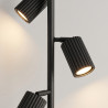 NOWOŚĆ Lampa podłogowa KARBON 3 czarnaSL.2016 Sollux