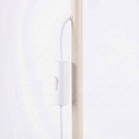 NOWOŚĆ Lampa podłogowa KARBON 3 beżowaSL.2018 Sollux