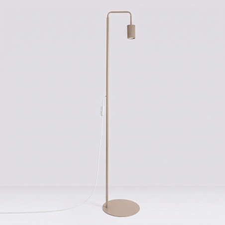 NOWOŚĆ Lampa podłogowa KARBON 1 taupeSL.2019 Sollux