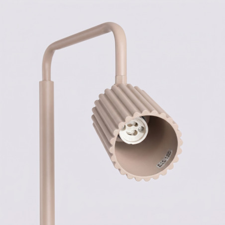 NOWOŚĆ Lampa podłogowa KARBON 1 taupeSL.2019 Sollux