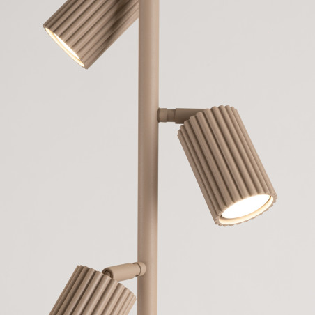 NOWOŚĆ Lampa podłogowa KARBON 3 taupeSL.2020 Sollux