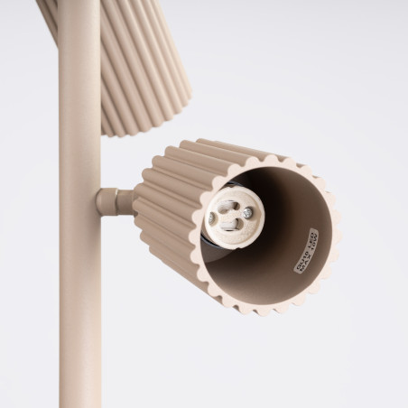 NOWOŚĆ Lampa podłogowa KARBON 3 taupeSL.2020 Sollux