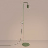 NOWOŚĆ Lampa podłogowa KARBON 1 zielona oliwkaSL.2025 Sollux