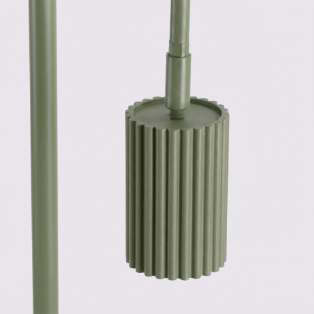 NOWOŚĆ Lampa podłogowa KARBON 1 zielona oliwkaSL.2025 Sollux