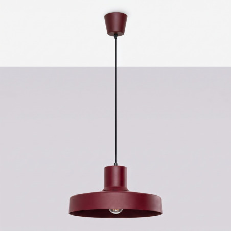NOWOŚĆ Lampa wisząca BILO burgundSL.2052 Sollux