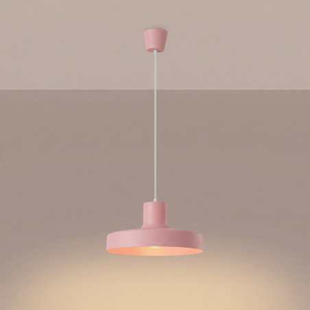 NOWOŚĆ Lampa wisząca BILO różowaSL.2054 Sollux