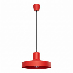 NOWOŚĆ Lampa wisząca BILO czerwonaSL.2057 Sollux
