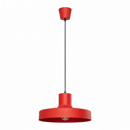 NOWOŚĆ Lampa wisząca BILO czerwonaSL.2057 Sollux