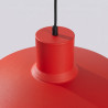 NOWOŚĆ Lampa wisząca BILO czerwonaSL.2057 Sollux