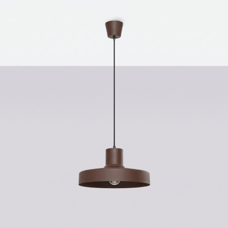 NOWOŚĆ Lampa wisząca BILO brązowaSL.2058 Sollux