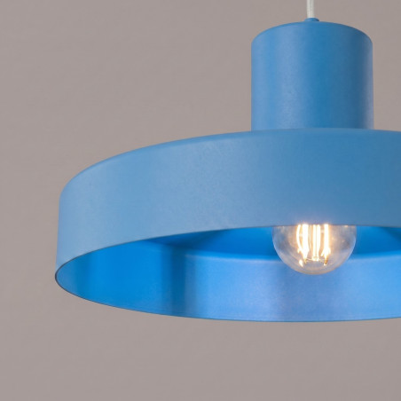 NOWOŚĆ Lampa wisząca BILO błękitnaSL.2059 Sollux