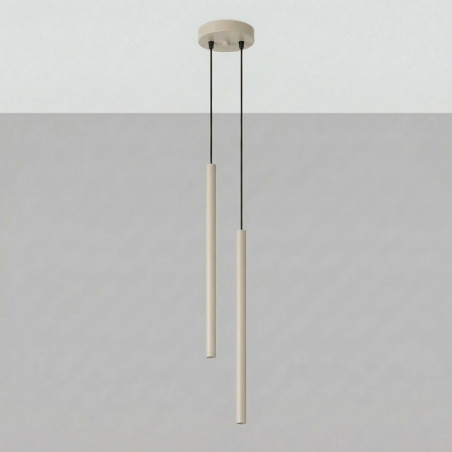 NOWOŚĆ Lampa wisząca PASTELO 2 taupeSL.2118 Sollux