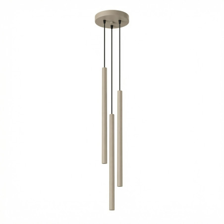 NOWOŚĆ Lampa wisząca PASTELO 3P taupeSL.2119 Sollux