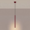 NOWOŚĆ Lampa wisząca PASTELO 1 burgundSL.2121 Sollux